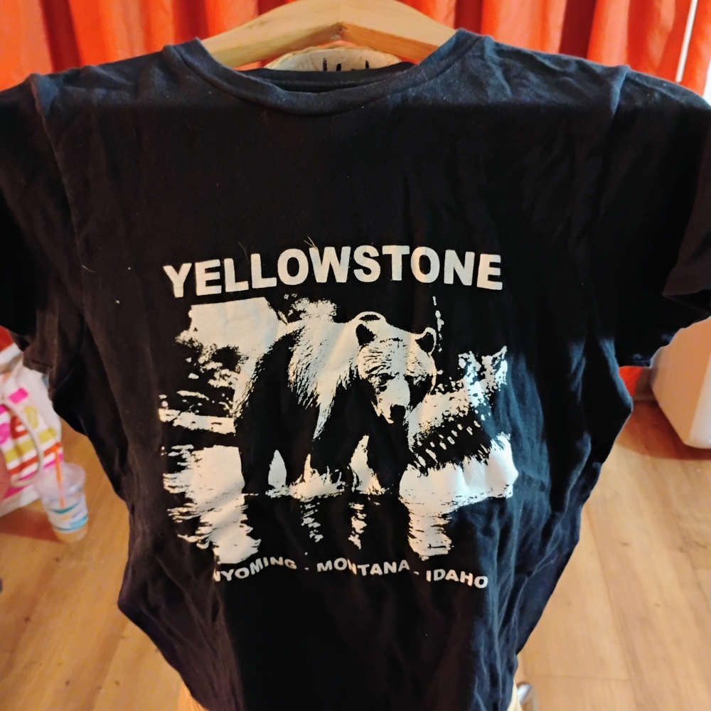 Brandy Melville Black and White Short Sleeve Tees